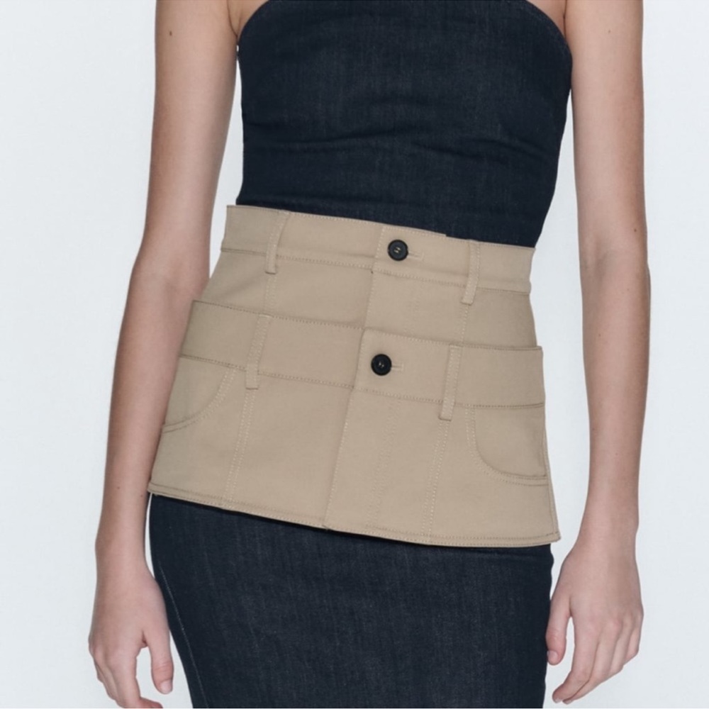 Zara Double Waist Corset Limited Edition